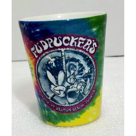 Lot of 4 Souvenir Shot Glasses – VA, Fudpuckers, Gulf Shores,AL Orange Beach,AL - Picture 11 of 14